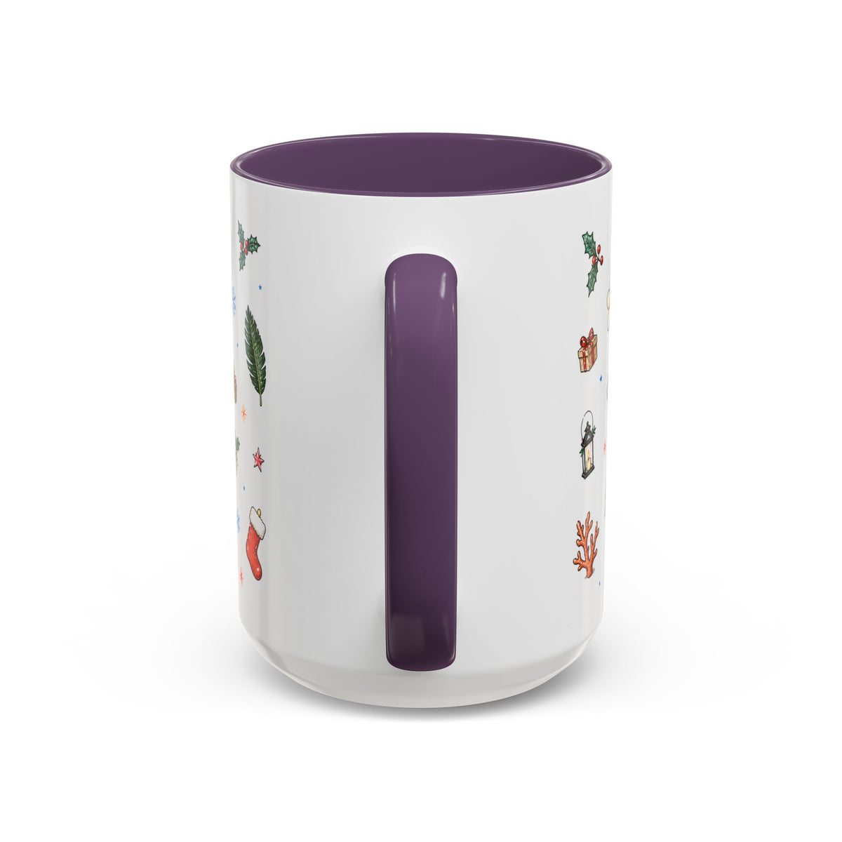 Honolulu Christmas Mug | Watercolor City Souvenir | Ceramic Coffee Cup (11oz 15oz)