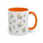 Nevada Sagebrush Mug, State Flower Floral Coffee Cup, 11oz Botanical Gift