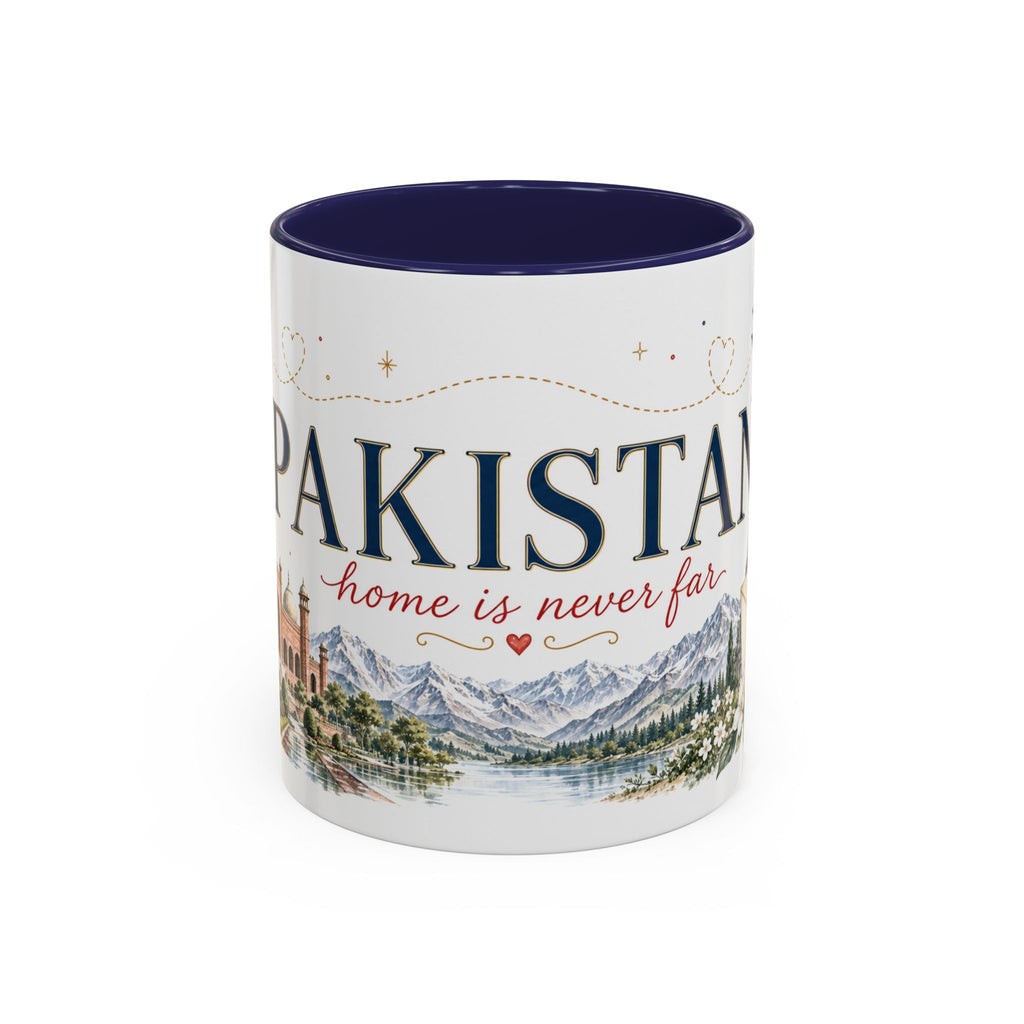 Pakistan Home Country Mug | Moving Away Gift | Long Distance Friendship | 11 oz 15 oz Accent Mug