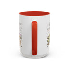Saguaro National Park Coffee Mug | Arizona Desert Cactus Sunset Gift | Accent Color Ceramic 11oz 15oz