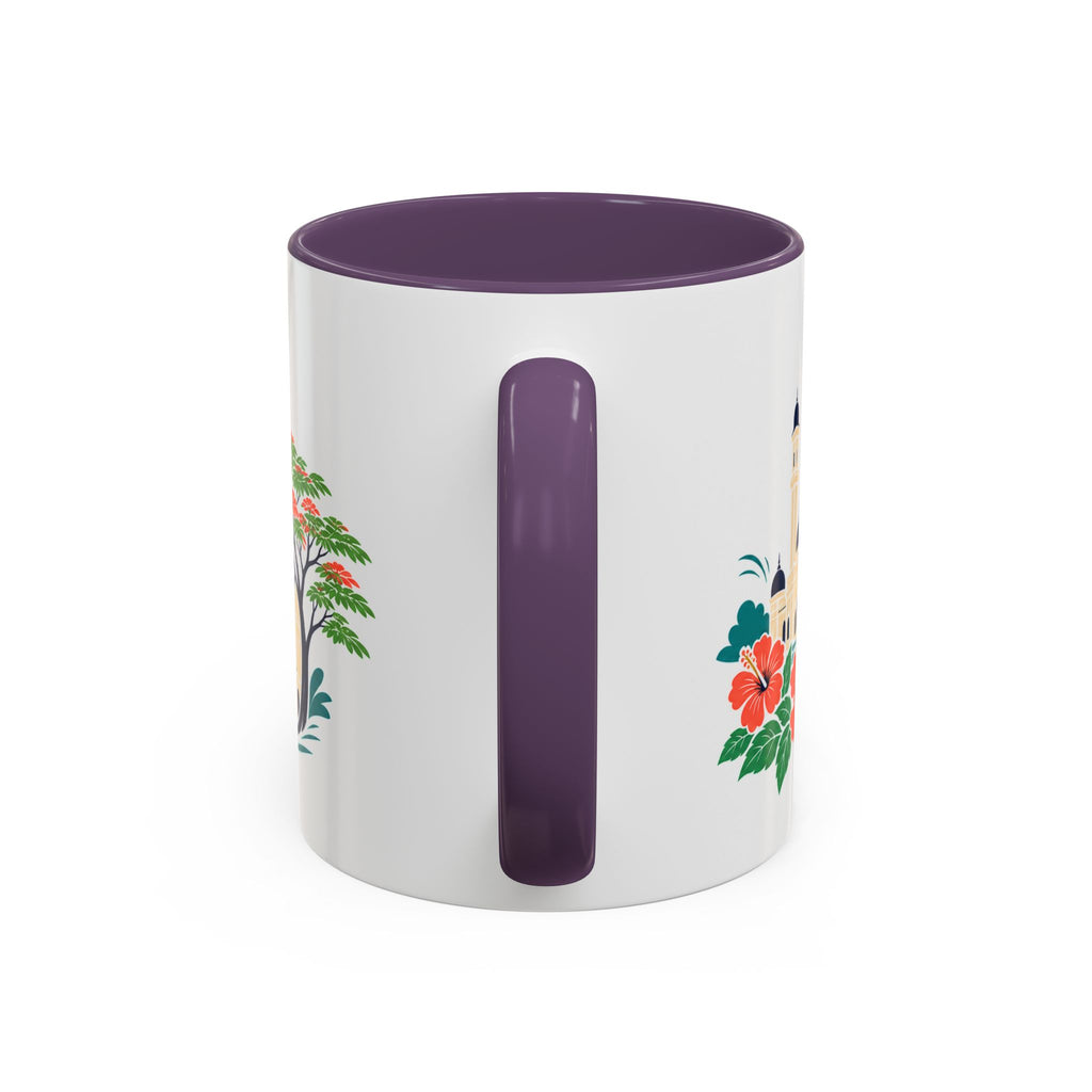 Johor Bahru Coffee Mug | Malaysia Travel Souvenir | Porcelain Decal City Gift | 11oz 15oz Accent Mug
