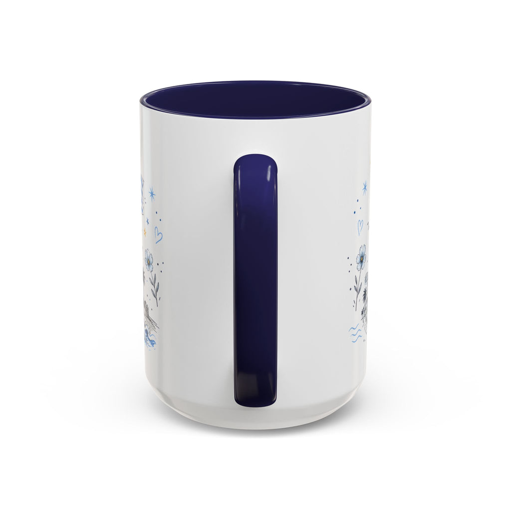 Uruguay Soccer Coffee Mug | World Cup Fan Gift | Accent Color Ceramic 11oz 15oz Match Day Cup
