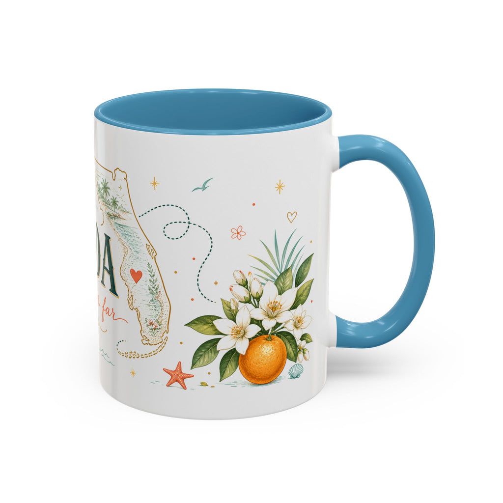 Florida State Mug | Moving Away, Homesick Gift | Long Distance Friendship Coffee Cup