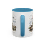 San Francisco Coffee Mug | California Souvenir Travel Gift | Accent Color Ceramic 11oz 15oz