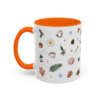 Honolulu Christmas Mug | Watercolor City Souvenir | Ceramic Coffee Cup (11oz 15oz)