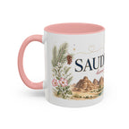 Saudi Arabia Home Country Mug | Moving Away Gift | Long Distance Friendship | 11 oz 15 oz Accent Mug