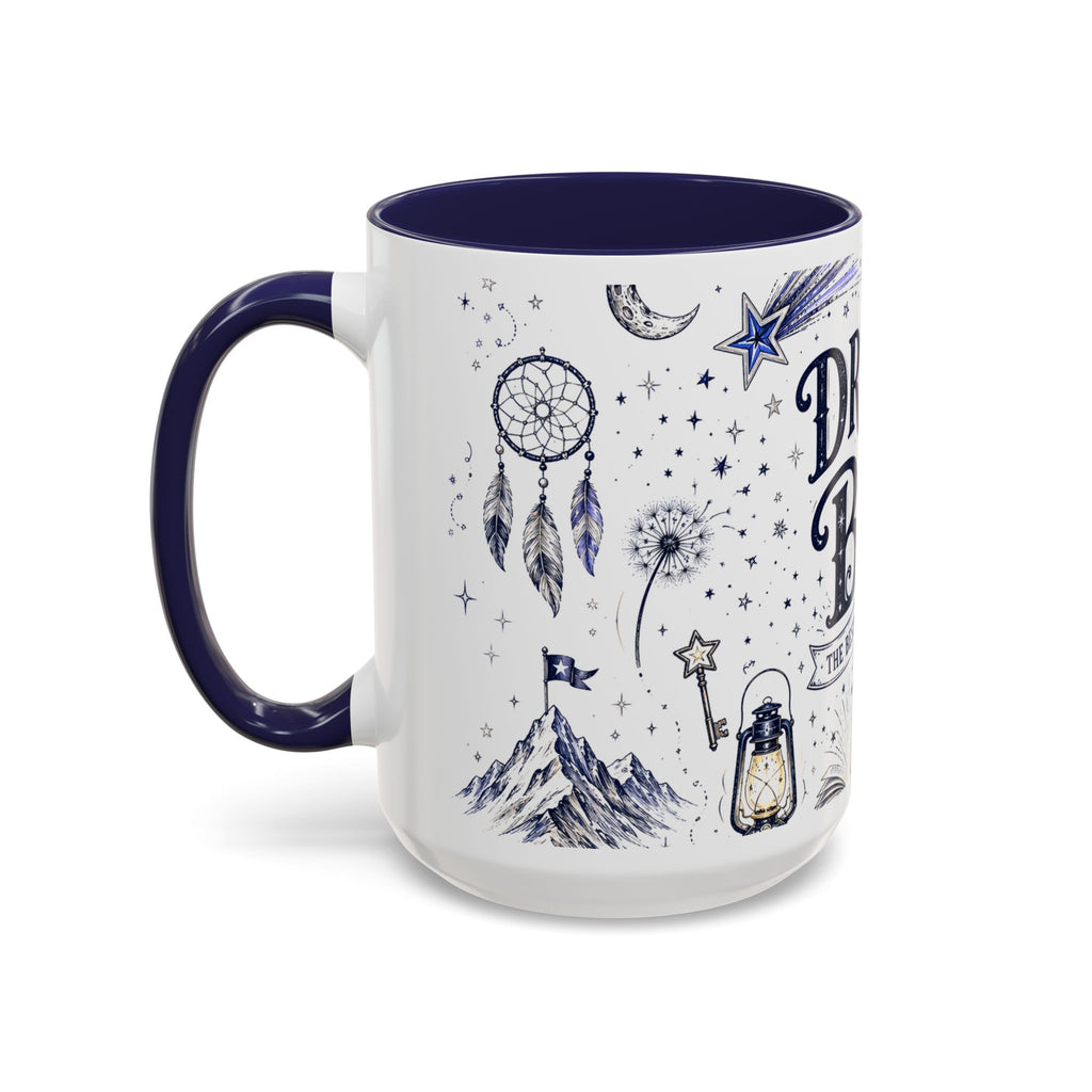 Dream Big Coffee Mug | Class of 2026 Graduation Gift | Accent Color Ceramic 11oz 15oz