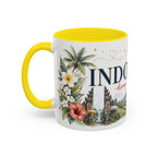Indonesia Home Country Mug | Moving Away Gift | Long Distance Friendship | 11 oz 15 oz Accent Mug