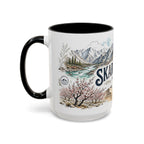 Skardu Valley Mug, Pakistan Travel Souvenir, Bucket List Gift, Accent Ceramic Coffee Mug 11oz 15oz