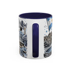 Argentina Soccer Coffee Mug | Soccer Fan Gift | Accent Color Ceramic 11oz 15oz Match Day Cup