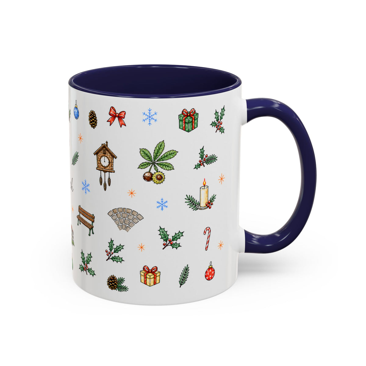 Munich Christmas Mug | Watercolor City Souvenir, Travel Gift (11oz/15oz)