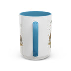 Serengeti Coffee Mug | Travel Destination Souvenir Gift | Accent Color Ceramic 11oz 15oz
