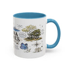 Indiana Dunes National Park Coffee Mug | Indiana Lake Michigan Beach Gift | Accent Color Ceramic 11oz 15oz