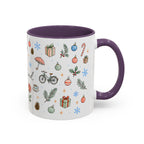 Portland Christmas Watercolor Mug | City Souvenir Coffee Cup (11oz 15oz)
