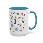 Lisbon Christmas Mug | Watercolor City Souvenir | Ceramic Coffee Cup 11oz 15oz