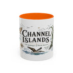 Channel Islands National Park Coffee Mug | California Island Wildlife Marine Gift | Accent Color Ceramic 11oz 15oz