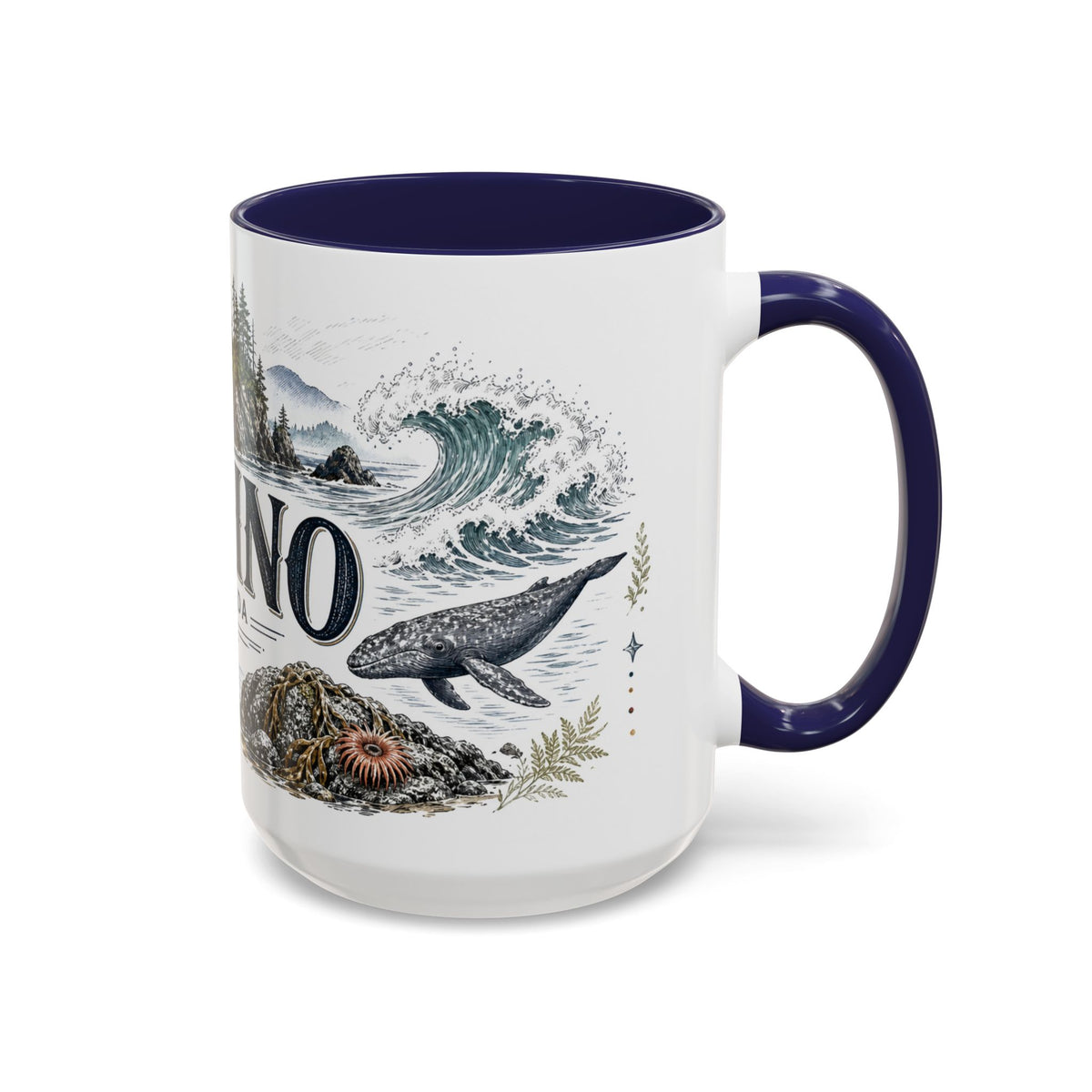 Tofino Mug, Canada Travel Souvenir, Bucket List Gift, Accent Ceramic Coffee Mug 11oz 15oz