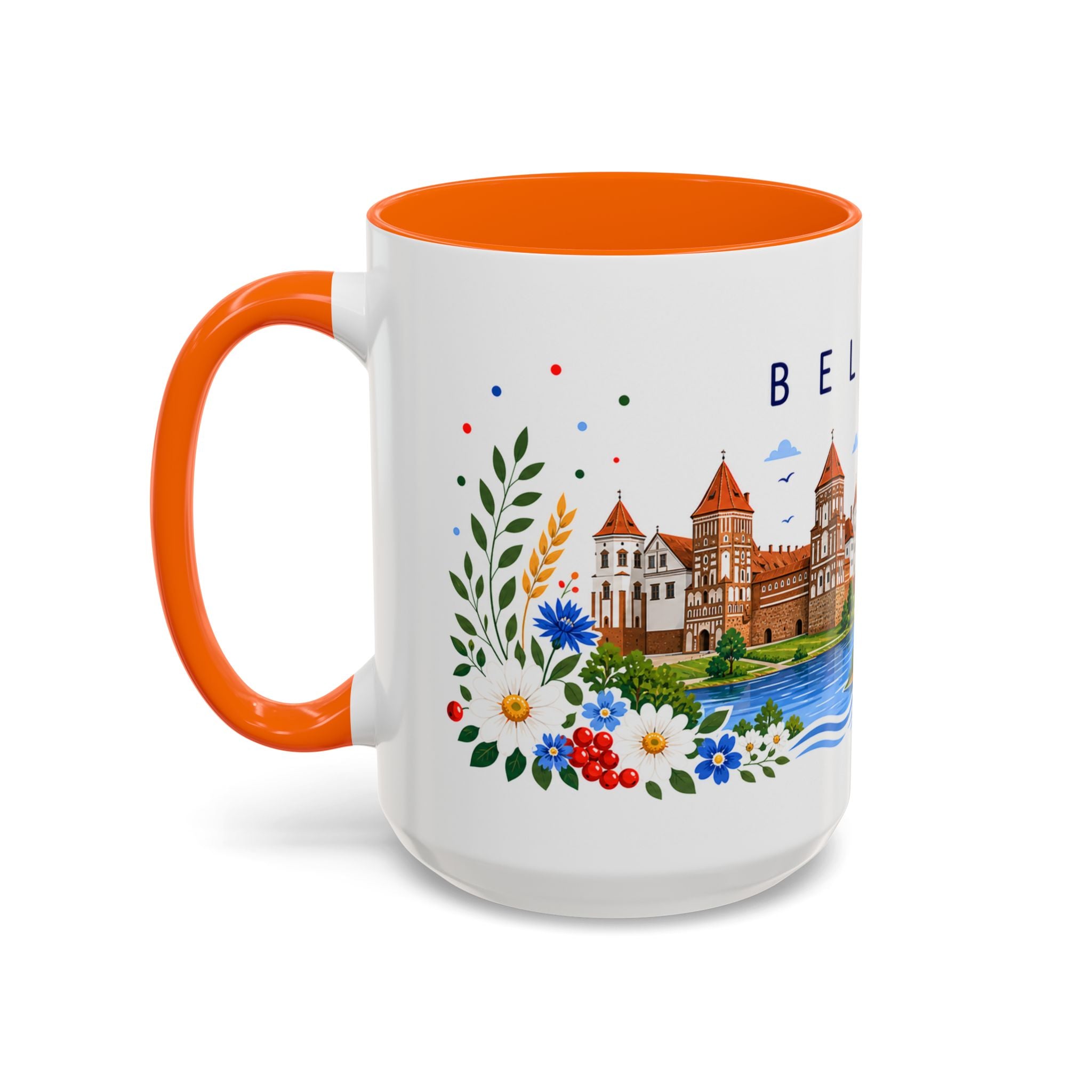 Belarus Coffee Mug | Travel Souvenir Accent Mug | Place Gift Ceramic Cup 11oz 15oz
