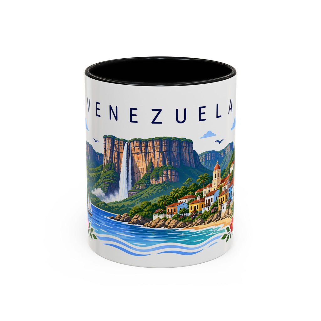 Venezuela Coffee Mug | Travel Souvenir Accent Mug | Place Gift Ceramic Cup 11oz 15oz