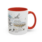 Gates of the Arctic National Park Coffee Mug | Alaska Arctic Wilderness Gift | Accent Color Ceramic 11oz 15oz