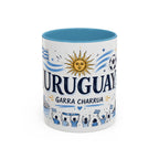 Uruguay Soccer Coffee Mug | World Cup Fan Gift | Accent Color Ceramic 11oz 15oz Match Day Cup