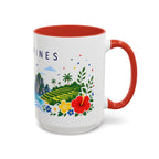 Philippines Coffee Mug | Travel Souvenir Accent Mug | Place Gift Ceramic Cup 11oz 15oz