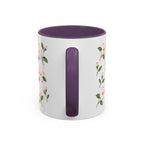 Virginia American Dogwood Mug, State Flower Floral Coffee Cup, 11oz Botanical Gift
