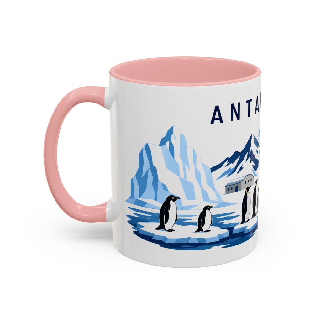 Antarctica Coffee Mug | Travel Souvenir Accent Mug | Country Gift Ceramic Cup 11oz 15oz