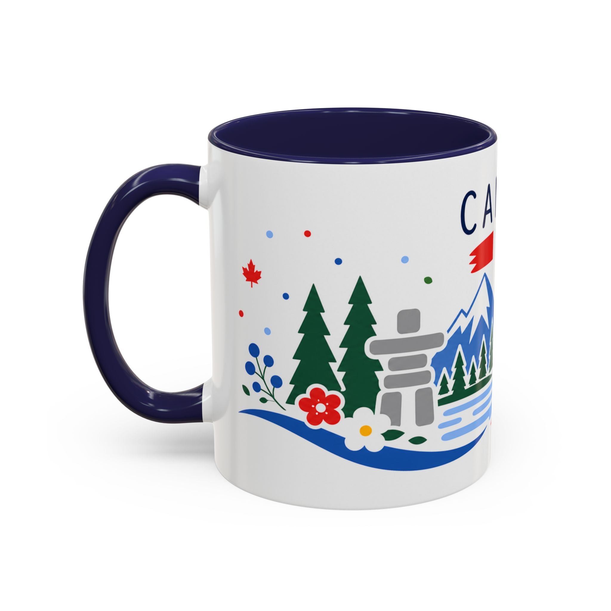 Canada Coffee Mug | Travel Souvenir Accent Mug | Country Gift Ceramic Cup 11oz 15oz