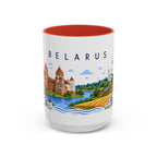 Belarus Coffee Mug | Travel Souvenir Accent Mug | Place Gift Ceramic Cup 11oz 15oz
