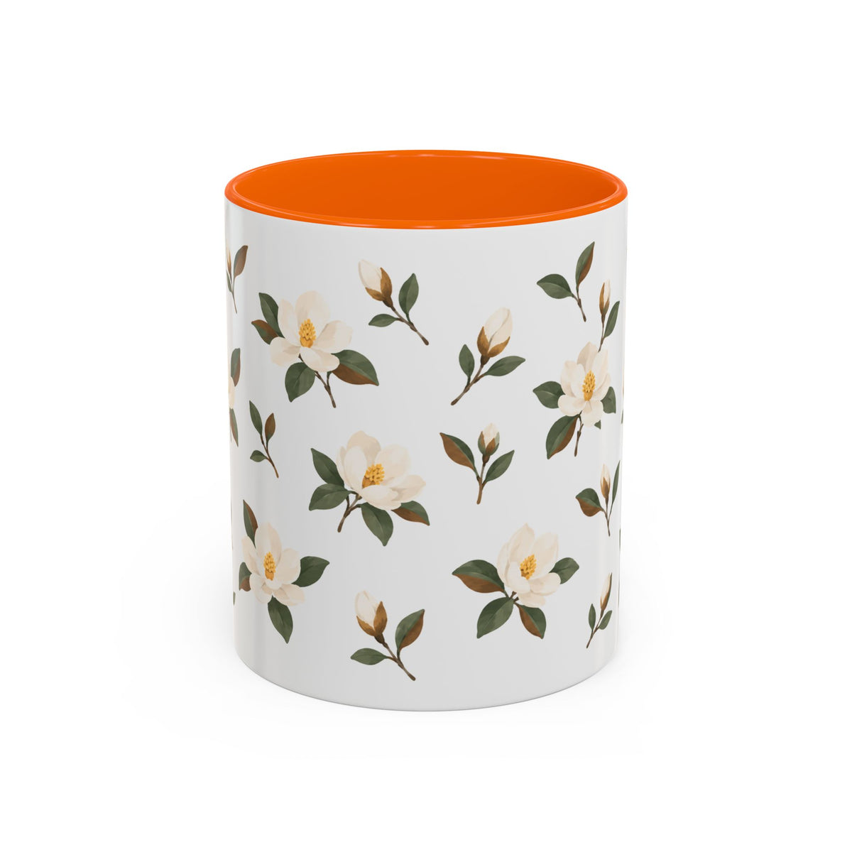 Mississippi Magnolia Mug, State Flower Floral Coffee Cup, 11oz Botanical Gift