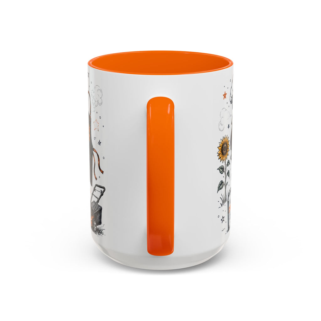 Grill Master Coffee Mug | Father's Day Gift for Dad | Accent Color Ceramic 11oz 15oz
