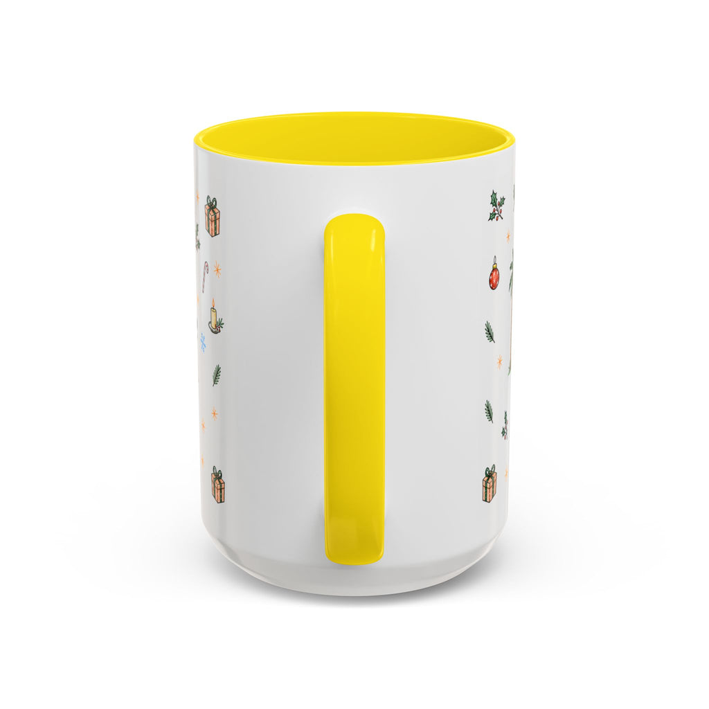 Los Angeles Christmas Mug | Watercolor City Souvenir | Ceramic Coffee Cup (11oz or 15oz)