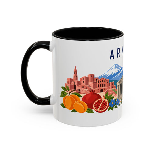 Armenia Coffee Mug | Travel Souvenir Accent Mug | Country Gift Ceramic Cup 11oz 15oz