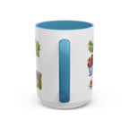 Luxembourg City Illustrated Travel Mug | City Souvenir Accent Coffee Mug | 11oz 15oz Ceramic Cup