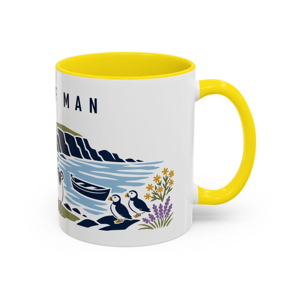 Isle of Man Coffee Mug | Travel Souvenir Accent Mug | Country Gift Ceramic Cup 11oz 15oz