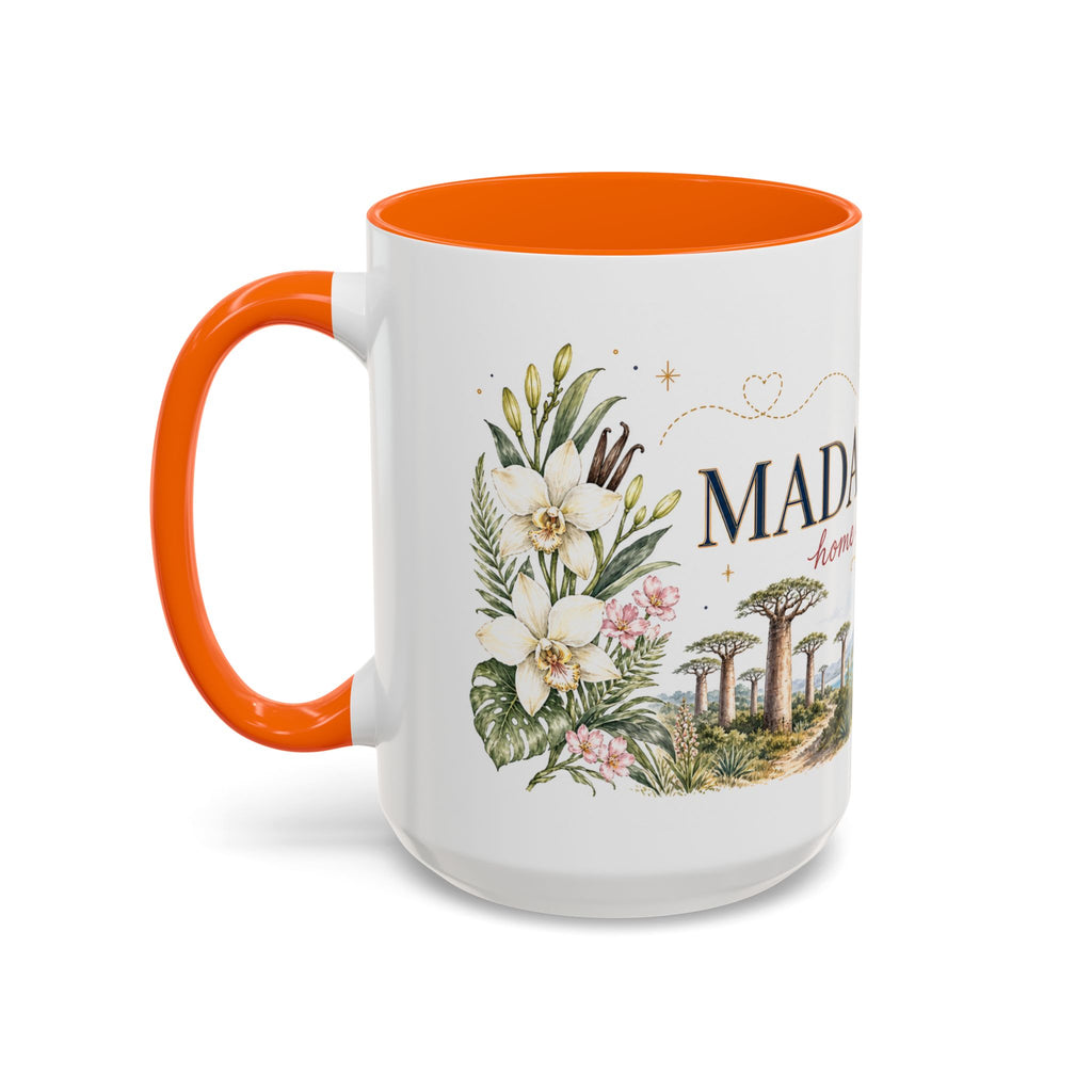 Madagascar Home Country Mug | Moving Away Gift | Long Distance Friendship | 11 oz 15 oz Accent Mug