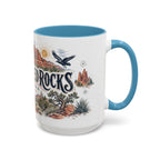 Sedona Red Rocks Mug, Arizona Travel Souvenir, Bucket List Gift, Accent Ceramic Coffee Mug 11oz 15oz