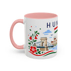 Hungary Coffee Mug | Travel Souvenir Accent Mug | Country Gift Ceramic Cup 11oz 15oz