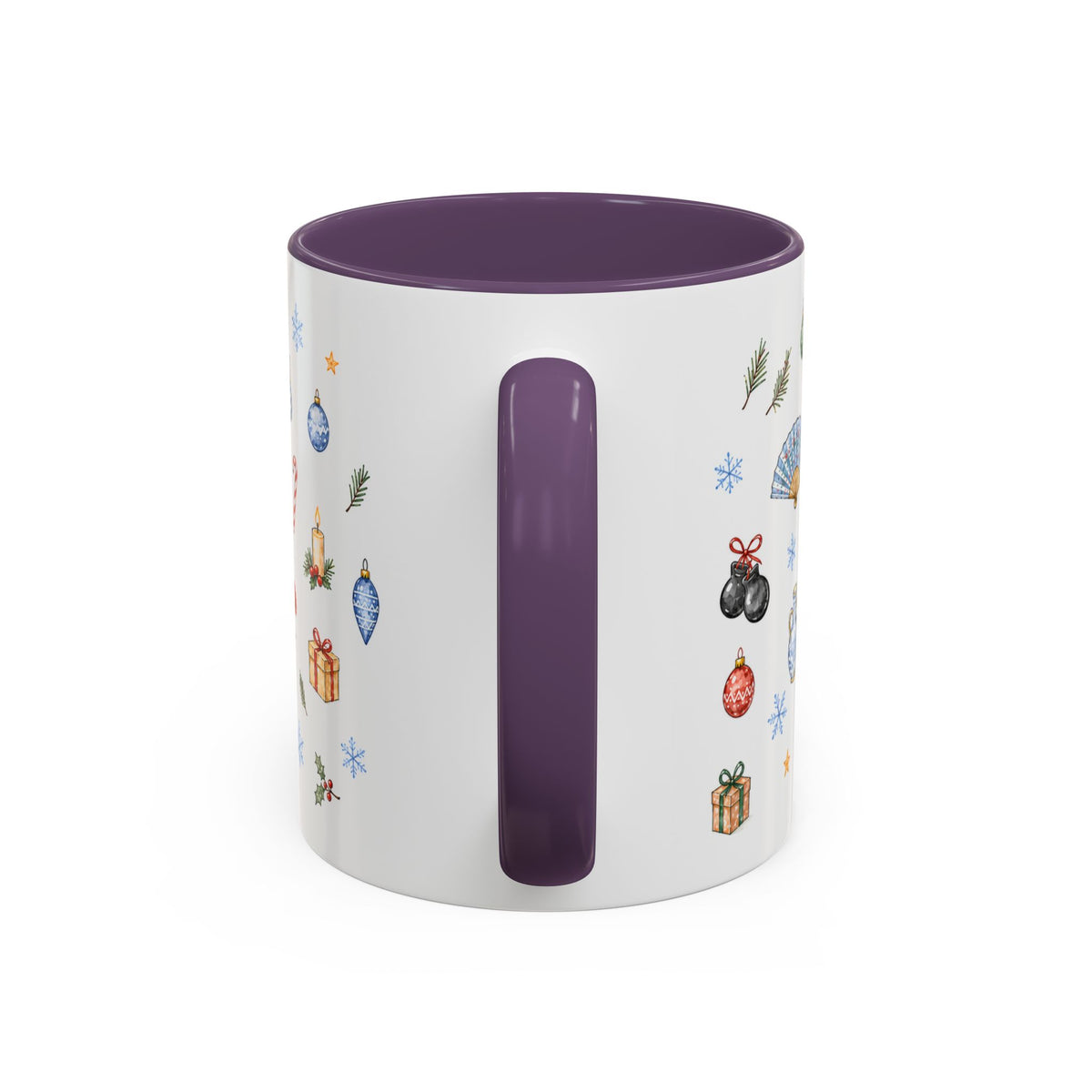 Madrid Christmas Mug | Watercolor City Souvenir, Travel Memories, Ceramic Coffee Cup