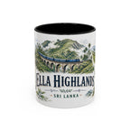 Ella Highlands Mug, Sri Lanka Travel Souvenir, Bucket List Gift, Accent Ceramic Coffee Mug 11oz 15oz