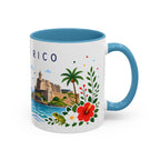 Puerto Rico Coffee Mug | Travel Souvenir Accent Mug | Place Gift Ceramic Cup 11oz 15oz