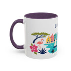 Curaçao Coffee Mug | Travel Souvenir Accent Mug | Country Gift Ceramic Cup 11oz 15oz