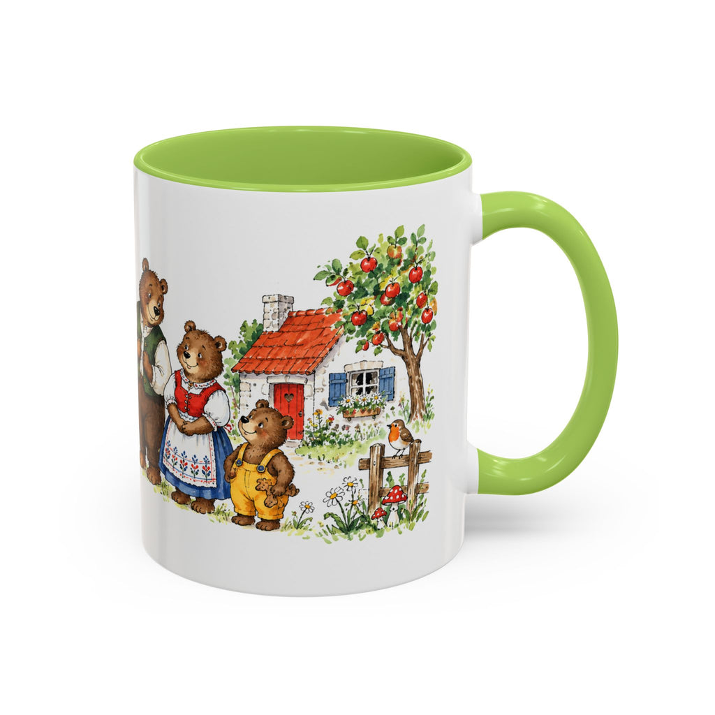 Goldilocks and the Three Bears Mug | Storybook Fairy Tale Accent Coffee Mug | EveryLegend