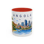 Angola Coffee Mug | Travel Souvenir Accent Mug | Place Gift Ceramic Cup 11oz 15oz