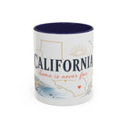 California Home State Mug | Moving Away Gift | Long Distance Friendship Coffee Cup