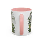 Borneo Rainforest Coffee Mug | Travel Destination Souvenir Gift | Accent Color Ceramic 11oz 15oz