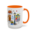 Berlin Travel Mug | European City Souvenir Accent Coffee Mug | 11oz 15oz Ceramic Cup