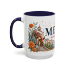 Mexico Home Country Mug | Moving Away Gift | Long Distance Friendship | 11 oz 15 oz Accent Mug