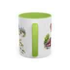 Atlanta Illustrated Travel Mug | City Souvenir Accent Coffee Mug | 11oz 15oz Ceramic Cup
